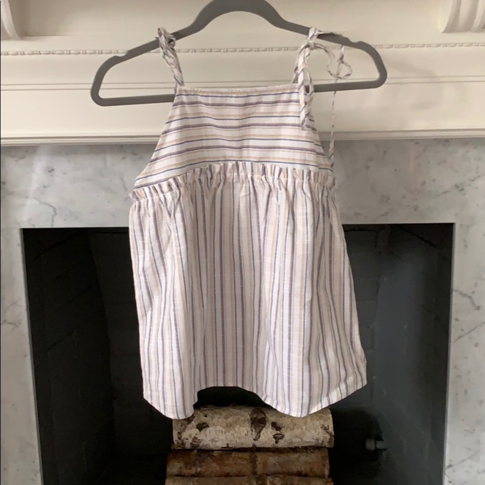 Babydoll Striped Top